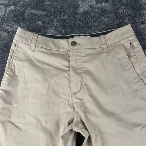 Birddogs Men's Golf Pants Beige Performance Chino 30X30 Stretch - Picture 2 of 10